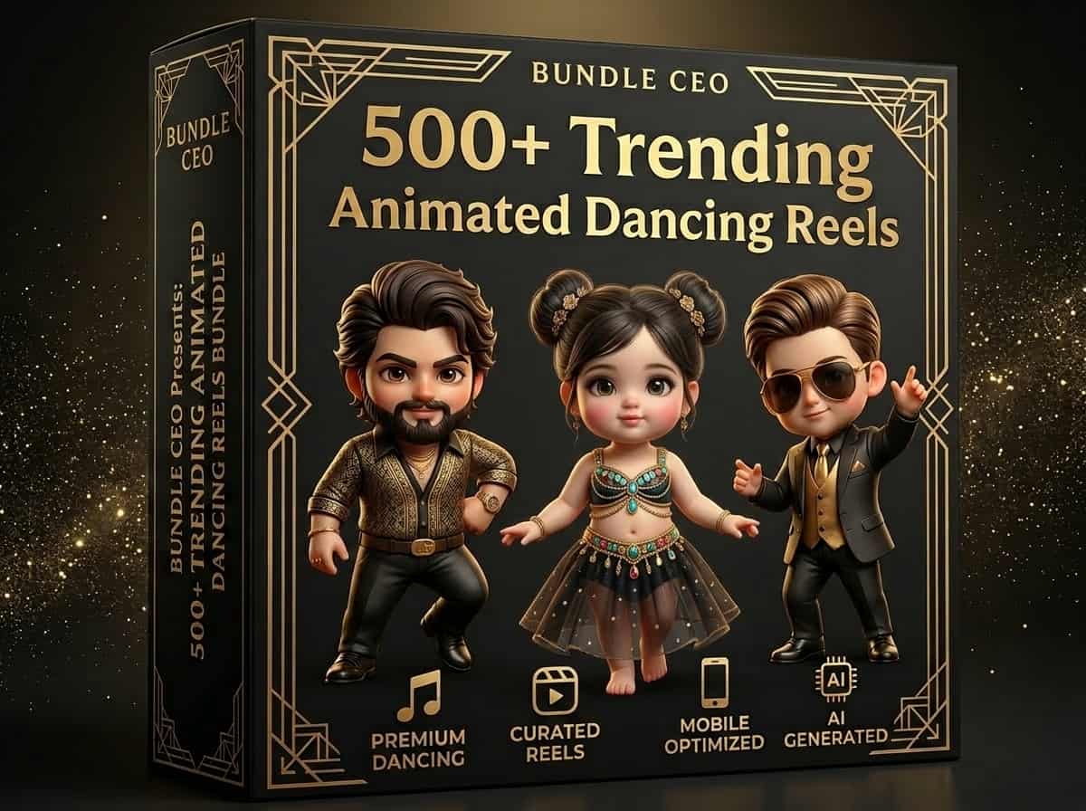 Trending Dancing Animated Reels (500+ Videos)