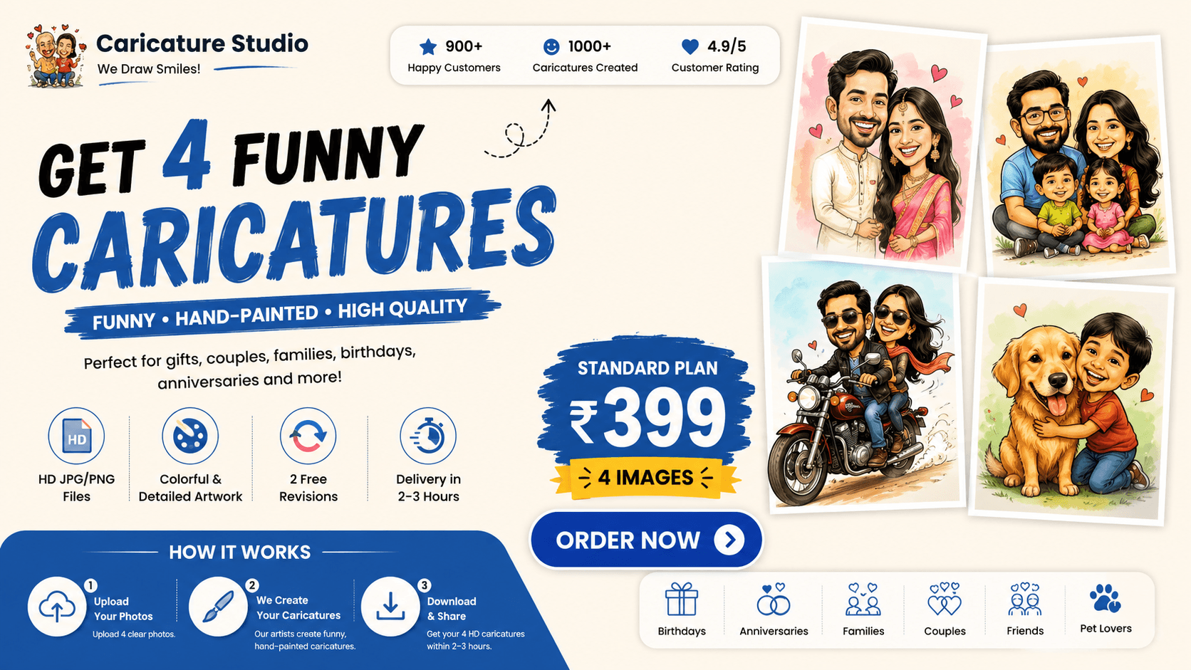 Turn Your Photo Into A Funny Caricature
