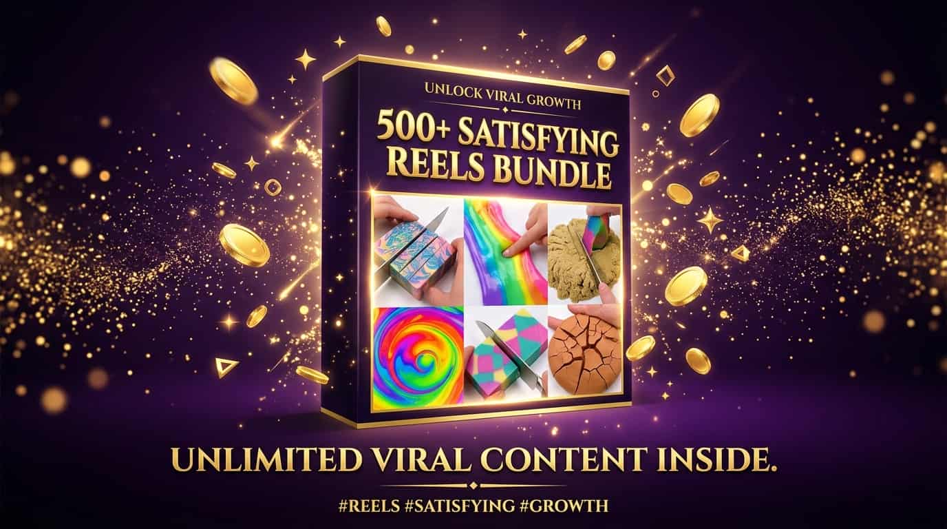 Satisfying Reels Bundle (500+ Videos)