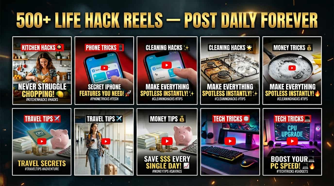 Tips & Tricks Bundle (1000+ Videos)
