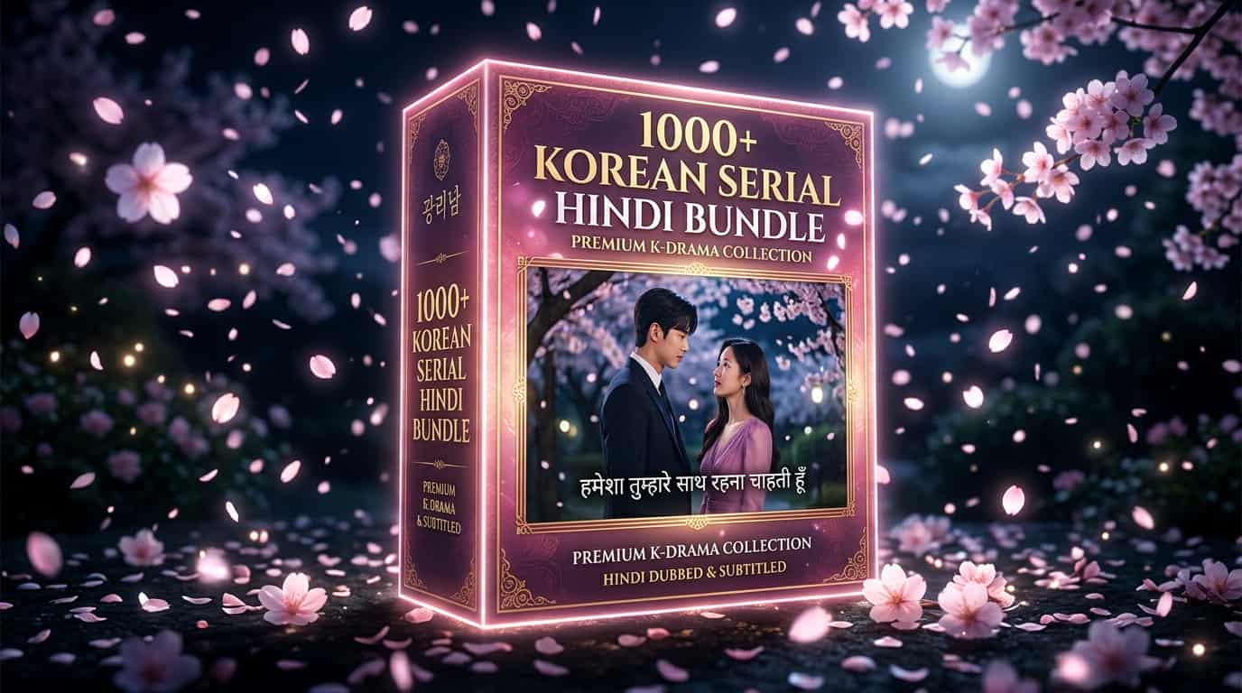 Korean Serial Hindi Bundle (1,000+ Videos)
